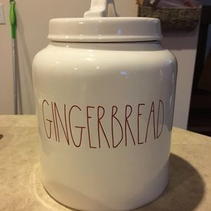 Rae Dunn gingerbread canister